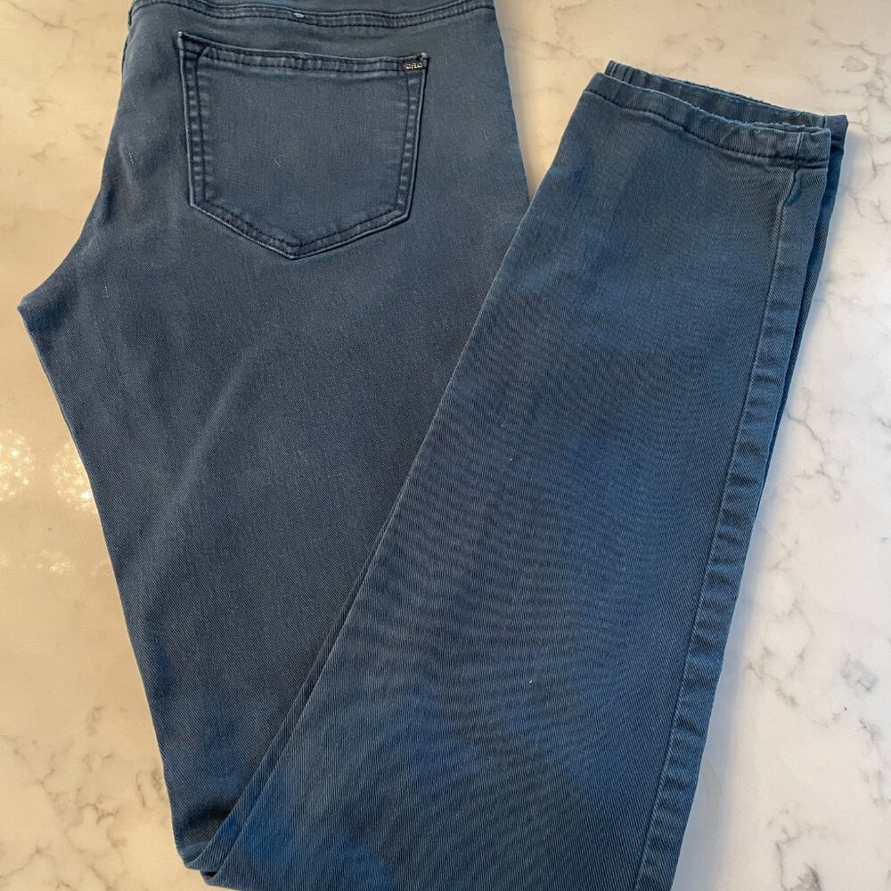 GRG DNM Blue Skinny Jeans Stretch size 9 - y2k low rise vintage